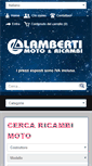 Mobile Screenshot of lambertiricambi.it
